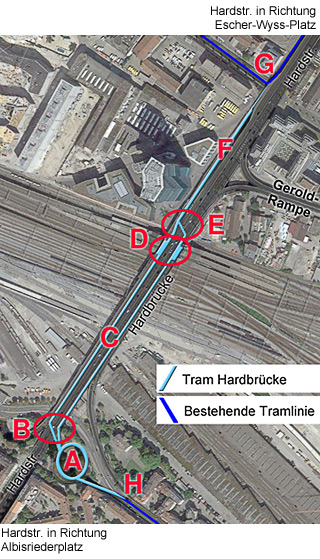 Tram Hardbruecke