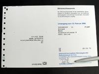 stimmausweis unterzeichnen