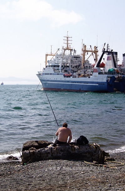 avacha bay fisherman